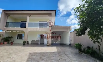 Sobrado para venda em pontal do paraná, shangrila, 5 dormitórios, 2 suítes, 2 banheiros, 3 vagas
