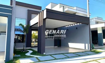 Casa com 3 quartos à venda, 110 m² por R$ 904.000 - Jardim Park Real - Indaiatuba/SP