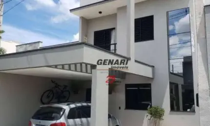 Sobrado com 3 dormitórios à venda, 166 m² por R$ 1.180.000,00 - Jardim Park Real - Indaiatuba/SP