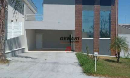 Sobrado com 3 dormitórios para alugar, 201 m² por R$ 7.724,06/mês - Jardim Reserva Bom Vive - Indaiatuba/SP