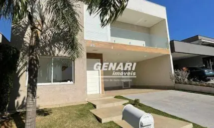 Sobrado com 3 dormitórios para alugar, 278 m² por R$ 13.623,60/mês - Jardim Residencial Maria Dulce - Indaiatuba/SP