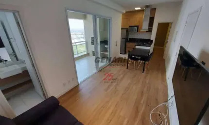 Apartamento com 1 dormitório para alugar, 55 m² por R$ 4.275,00/mês - Vila Homero - Indaiatuba/SP