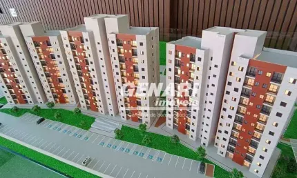 Apartamento com 2 quartos  à venda, 47 m² por r$ 293.600 - somerville condomínio clube - indaiatuba/sp