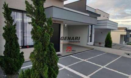 Casa com 3 quartos à venda, 155 m² por R$ 1.250.000 - Jardim Mantova Residencial - Indaiatuba/SP