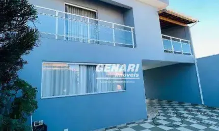 Sobrado com 3 quartos e edícula à venda, 288 m² por r$ 900.000 -bairro residencial monte verde - indaiatuba/sp