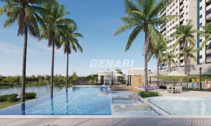 Apartamento com 2 dormitórios à venda, 47 m² por R$ 289.000,00 - Residencial Parque das Águas - Indaiatuba/SP