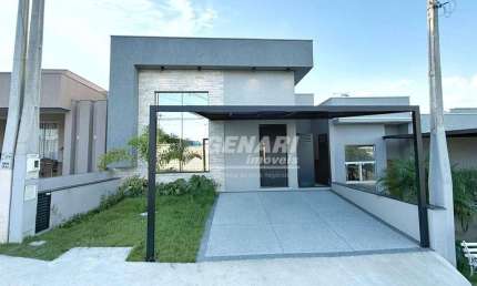 Casa com 3 quartos à venda, 132 m² por R$ 1.420.000 - Jardim Mantova Residencial - Indaiatuba/SP