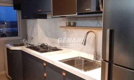 Apartamento com 2 dormitórios para alugar, 51 m² por R$ 3.057,29/mês - Chácara Alvorada - Indaiatuba/SP