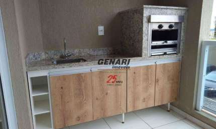 Apartamento com 3 dormitórios para alugar, 75 m² por R$ 3.050,71/mês - Cidade Nova - Indaiatuba/SP