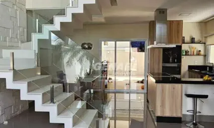 Sobrado com 3 quartos sendo 1 suíte à venda, 149 m² por r$ 1.050.000 - jardim park real - indaiatuba/sp