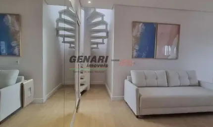Apartamento duplex com 2 quartos, 124 m² - venda por r$ 599.000 ou aluguel por r$ 3.442/mês - jardi