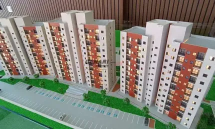 Apartamento com 2 quartos  à venda, 47 m² por r$ 293.600 - somerville condomínio clube - indaiatuba