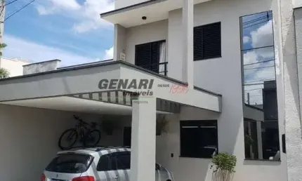 Sobrado com 3 dormitórios à venda, 166 m² por r$ 1.180.000,00 - jardim park real - indaiatuba/sp