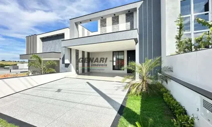 Casa com 3 quartos suítes à venda, 120 m² por r$ 1.300.000 - loteamento park gran reserve - indaiat