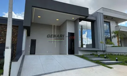 Casa com 3 quartos suítes à venda, 202 m² por r$ 1.590.000 - jardim piemonte - indaiatuba/sp