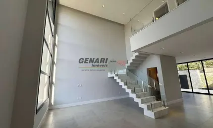 Sobrado à venda no residencial milano, indaiatuba, sp