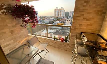 Apartamento com 2 quartos à venda na Rua Mário Tamashiro, 376, Canto do Forte, Praia Grande