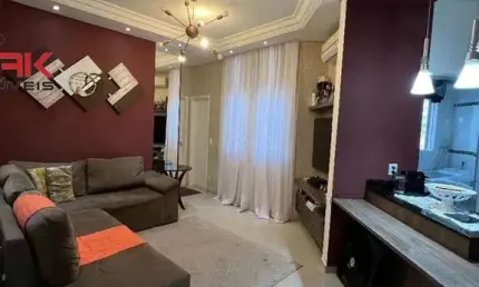 Apartamento a venda no residencial violeta em jundiai/sp.