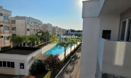 Encantador Apartamento de 2 Dormitórios com Sacada e Churrasqueira em Canasvieiras