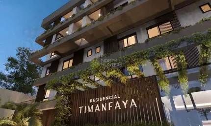 Excelente apartamento duplex no Timan Faya, com vista mar.