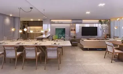 Apartamento de 2 dormitórios e 2 suítes com vista mar à venda  no João Paulo