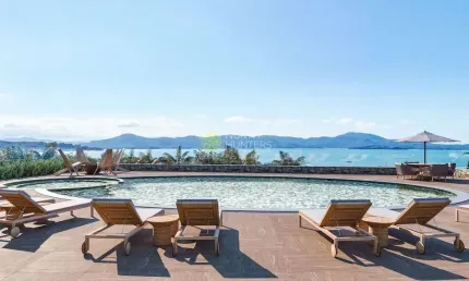 Cobertura com 3 dormitórios à venda, 213 m² - jurerê - florianópolis/sc