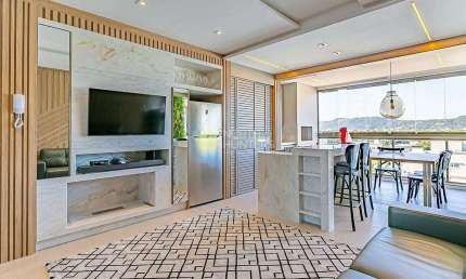 Lindo apartamento novo de 2 dormitórios, somente para temporada ,2 suítes em Jurerê Internacional