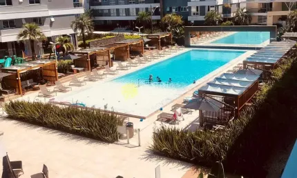 Apartamento com 3 dormitórios no Quay Luxury, 30 metros da praia, para alugar, 146 m² por R$ 2.000/
