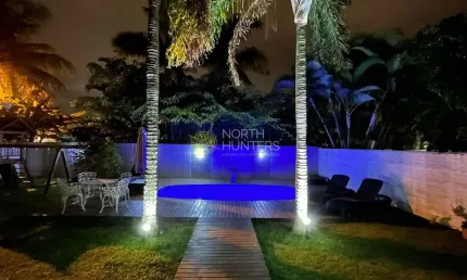 Casa com 4 dormitórios para alugar, 450 m² por r$ 2.800,00/dia - jurerê internacional - florianópol