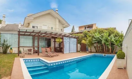 Casa Residencial Jurerê Internacional, para temporada, Florianópolis - .