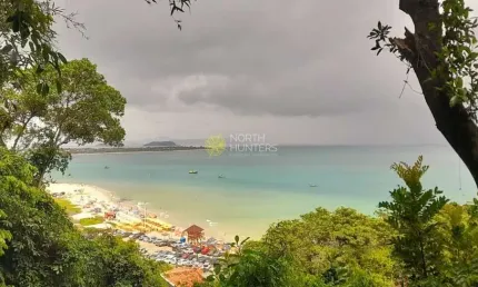 Terreno paradisíaco à venda em praia do forte para venda, em jurerê - florianópolis