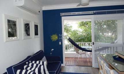 Apartamento com 1 dormitório para alugar, 60m² por R$850,00/dia - Jurerê Internacional - Florianópo