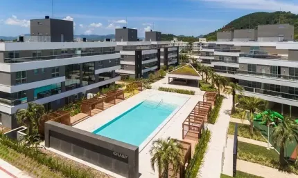 Apartamento para aluguel temporada no Quay Luxure home, Jurerê Internacional, Florianópolis