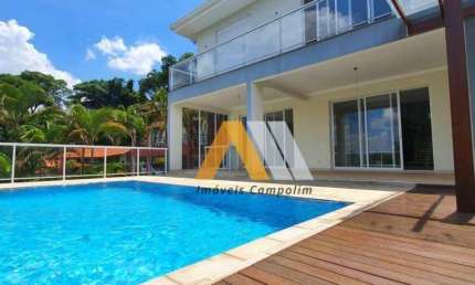 Casa em condomínio fechado com 5 quartos à venda na Estrada Francisco Von Zuben, Chácara Flora, Valinhos