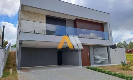 Casa com 3 dormitórios à venda, 295 m² por r$ 2.490.000,00 - alphaville nova esplanada iii - votorantim/sp