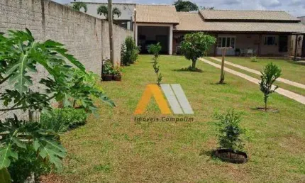 Chácara com 3 dormitórios à venda, 240 m² por r$ 1.000.000,00 - jardim salete - araçoiaba da serra/sp