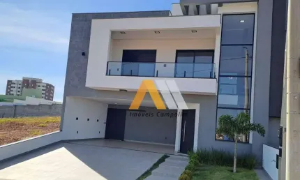 Casa com 3 dormitórios à venda, 236 m² por r$ 1.850.000,00 - condomínio pampulha jardim residencial - sorocaba/sp