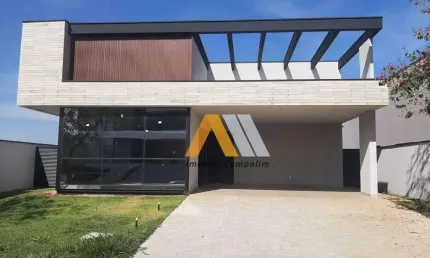 Casa térrea nova com 3 suítes - alphaville nova esplanada iii