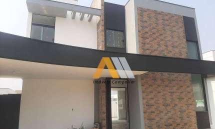 Sobrado novo com 3 suítes - Condomínio Terras de São Francisco