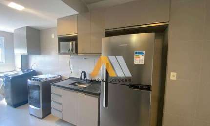 Apartamento com 1 dormitório para alugar, 44 m² por R$ 3.060,00/mês - Jardim América - Sorocaba/SP