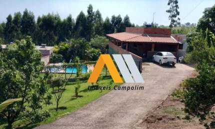Chácara com 2 dormitórios à venda, 1860 m² por R$ 380.000,00 - Arco Iris - Salto de Pirapora/SP