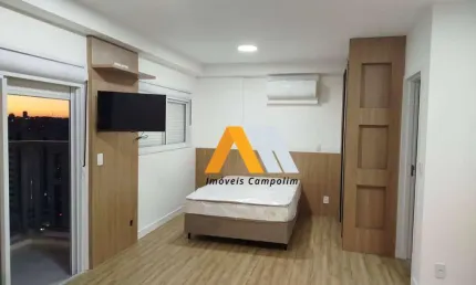 Apartamento com 1 dormitório para alugar, 37 m² por r$ 3.851,00/mês - edifício notting hill - sorocaba/sp