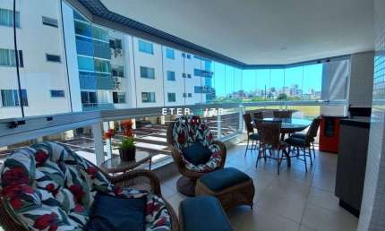 Apartamento á 200m do mar com 03 Dormitórios na Praia de Palmas em Gov. Celso Ramos-SC