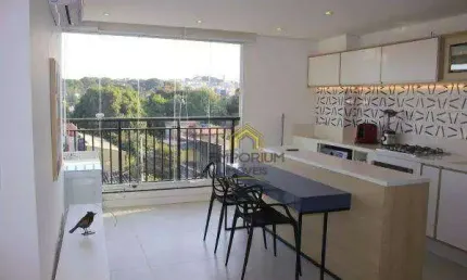 Apartamento com 1 dormitório, 52 m² - venda por R$ 360.000,00 ou aluguel por R$ 5.031,00/mês - Taboão - Guarulhos/SP