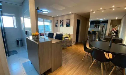 Apartamento com 2 dormitórios à venda, 68 m² por r$ 689.000,00 - jardim flor da montanha - guarulhos/sp