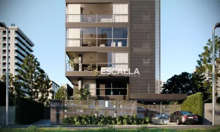 Apartamento com 3 suítes à venda - américa - joinville/sc