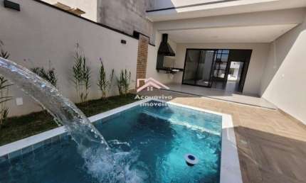 Casa em condomínio fechado com 3 quartos à venda no Jardim Residencial Maria Dulce, Indaiatuba  por R$ 1.890.000
