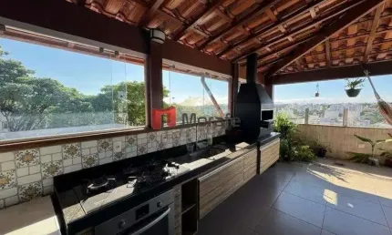 Cobertura com 4 quartos à venda em Ouro Preto, Belo Horizonte  por R$ 1.200.000