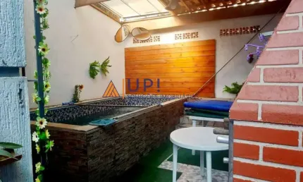 Sobrado com piscina teto retratil,jardim virginia bianca