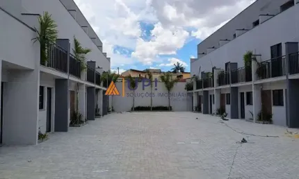 Sobrado novo em condomínio - lauzane paulista, 100 m² - 2 dormitórios, 1 vaga , com espaço gourmet